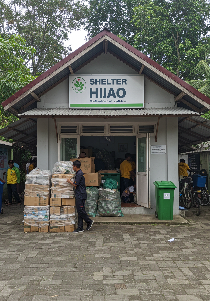 Daftar lokasi shelter sampah Hijao - Jadikan tempat Anda shelter